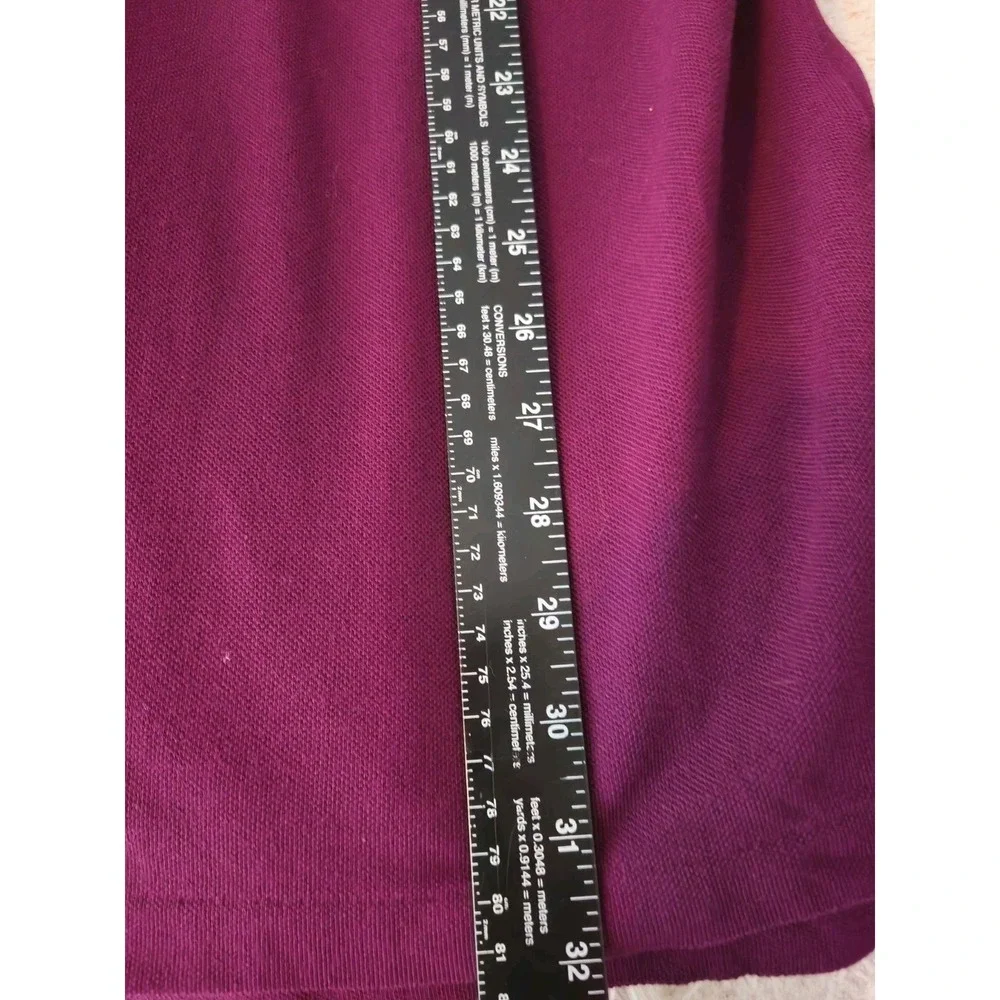 Polo Ralph Lauren Polo Shirt Mens XLT Purple Small Pony Preppy